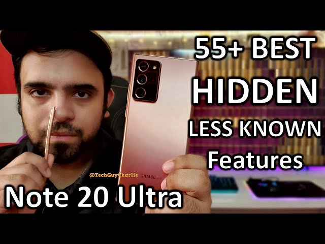 55+ BEST HIDDEN Note 20 Ultra features you MUST check out