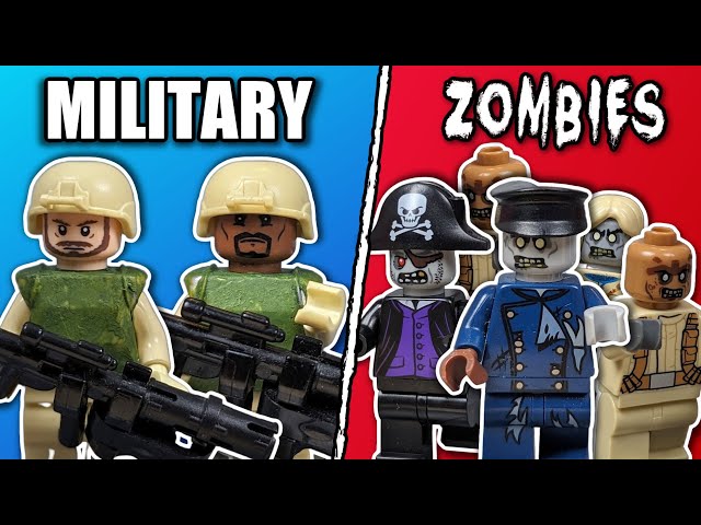 I Built A LEGO City In 3 DAYS And Attacked It With Zombies!