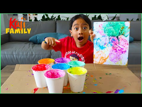 DIY Blowing Bubble Art and more fun activities for kids!