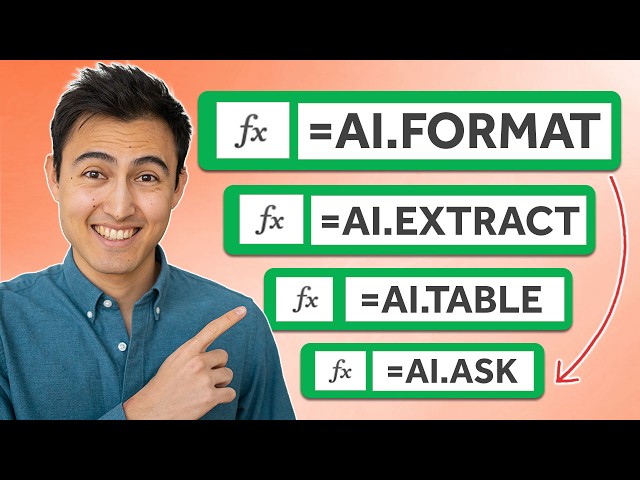 10x Your Excel With This New AI Formula