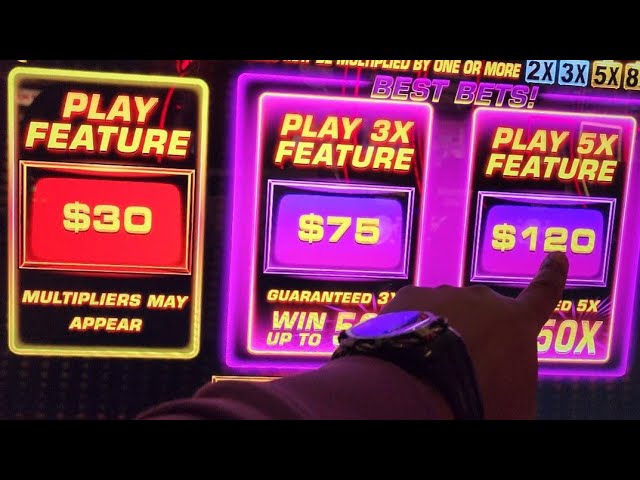 Buying $120 Bonuses On NEW Deal Or No Deal Slot Machine!!