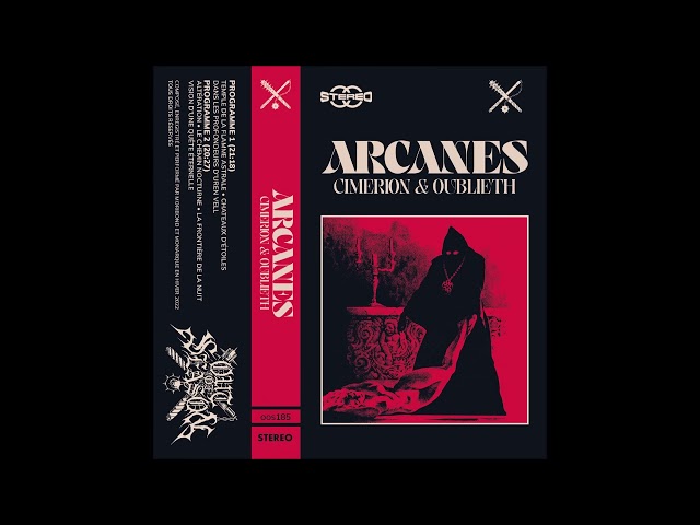 CIMERION & OUBLIETH "Arcanes" [Québec] (dark ambient music, full album, fantasy, dungeon synth)