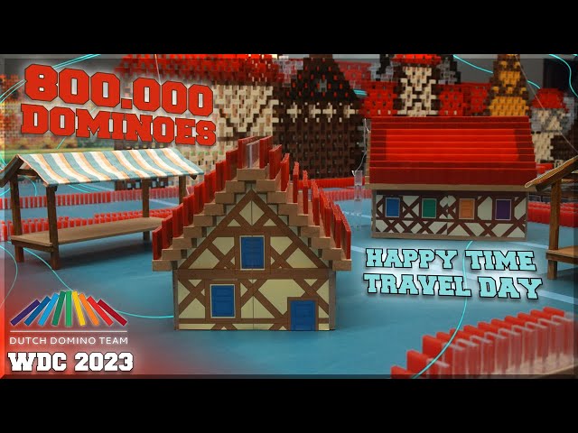 800.000 DOMINOES - WDC 2023 - HAPPY TIME TRAVEL DAY