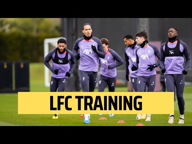 Liverpool FC Training | Pre-Atalanta (A)