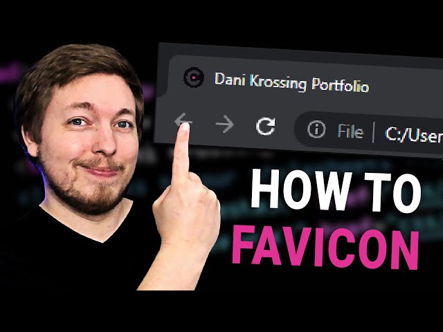 26 | HOW TO CREATE A HTML FAVICON | 2023 | Learn HTML and CSS Full Course for Beginners