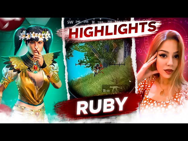 FairRUBY | COMPETITIVE HIGHLIGHTS | PUBGmobile | iPhone 13 pro 💕