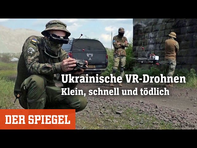 Ukrainische VR-Drohnen an der Front: Klein, schnell und tödlich | DER SPIEGEL