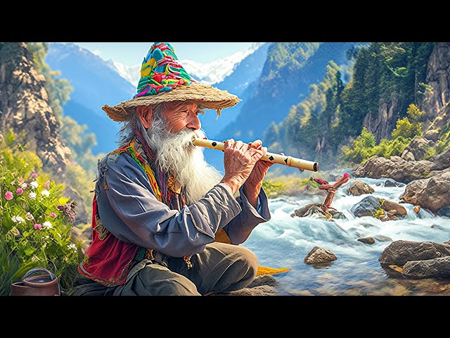 Heals stress and anxiety - Tibetan healing flute, removes inner sadness
