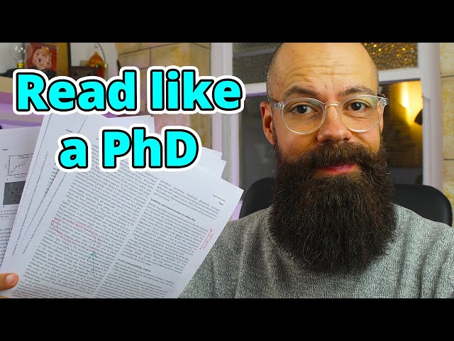 How to read and take notes like a PhD - easy, fast, and efficient