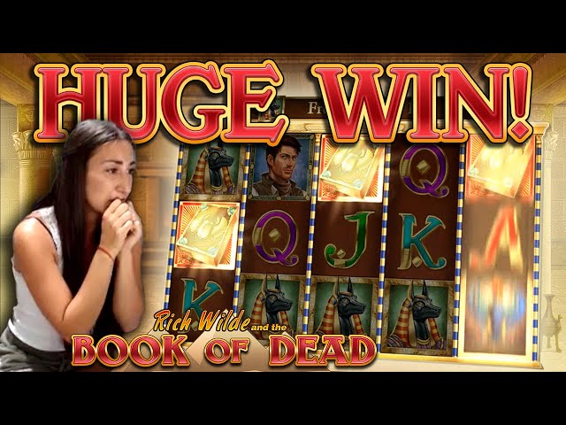 BOOK OF DEAD - HUGE WIN!!