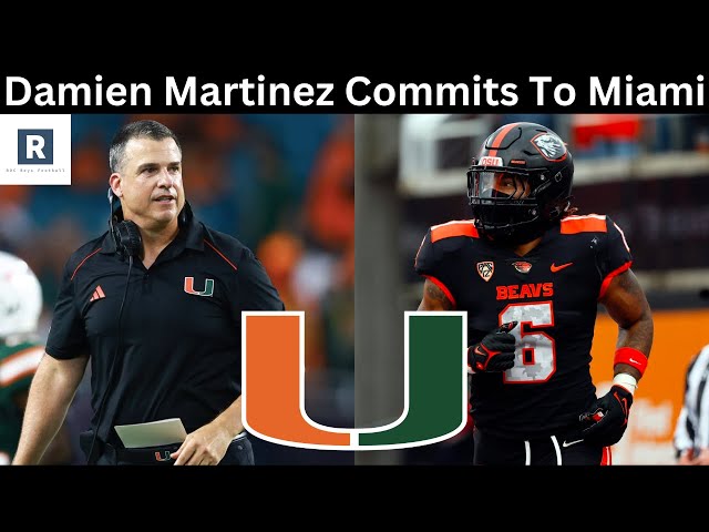 Damien Martinez Commits To Miami | Miami Hurricanes Transfer Portal News