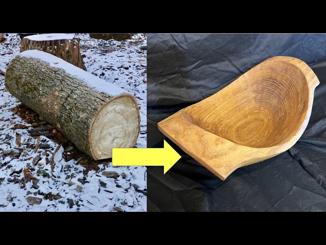 The Ultimate ASMR Bowl Carving Video - No Music or Talking