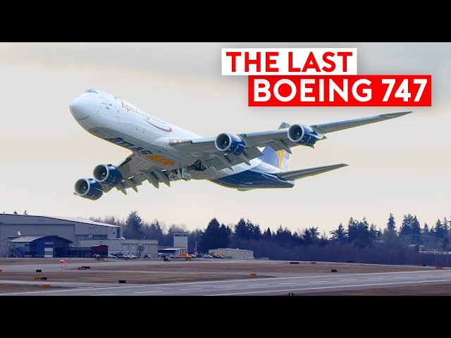 The Last Boeing 747 - Final Delivery Flight