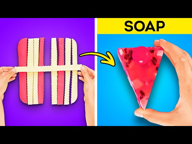 Decorative DIY Soap Ideas And Cool Soap Crafts