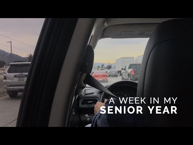 a week in my life 📚 a strugglin' high school senior
