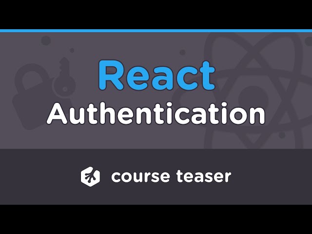 New JavaScript Course: React Authentication on Treehouse!