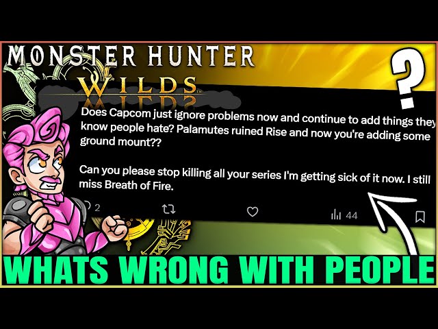 CAPCOM KEEP ADDING THINGS PEOPLE HATE - Bad Monster Hunter Wilds Takes! (Fun/Discussion)