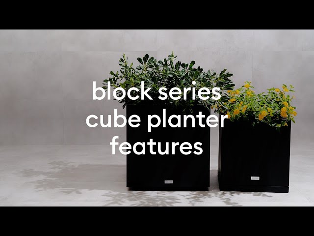Block Cube Planter