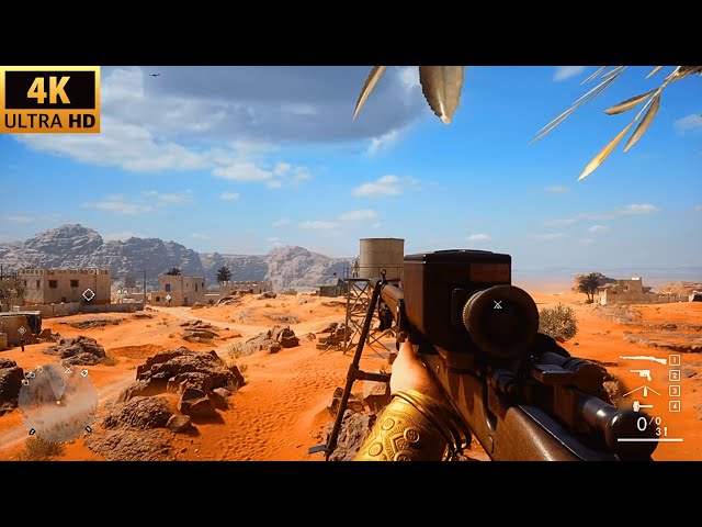 1918 Ottoman In Middle East | Battlefield 1 4k | Ultra Realistic Graphics Immersive Gameplay