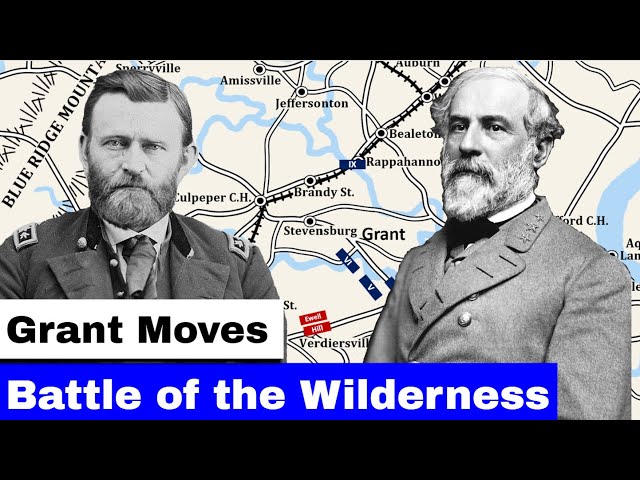 The Battle of the Wilderness, Part 1 | Grant Moves South | Animated Battle Map