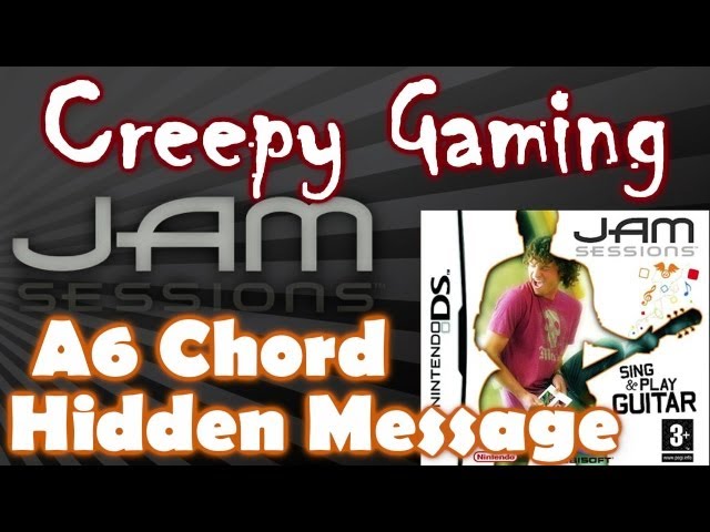CREEPY GAMING - Jam Sessions A6 HIDDEN MESSAGE