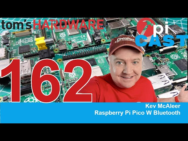 The Pi Cast (1/30): Bluetooth on the Raspberry Pi Pico W with Kev McAleer
