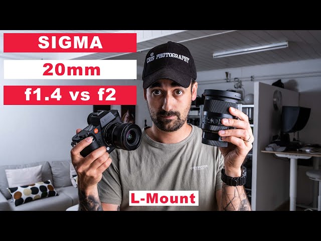 SIGMA 20mm f1.4 vs f2 L-Mount | LEICA SL2s REVIEW