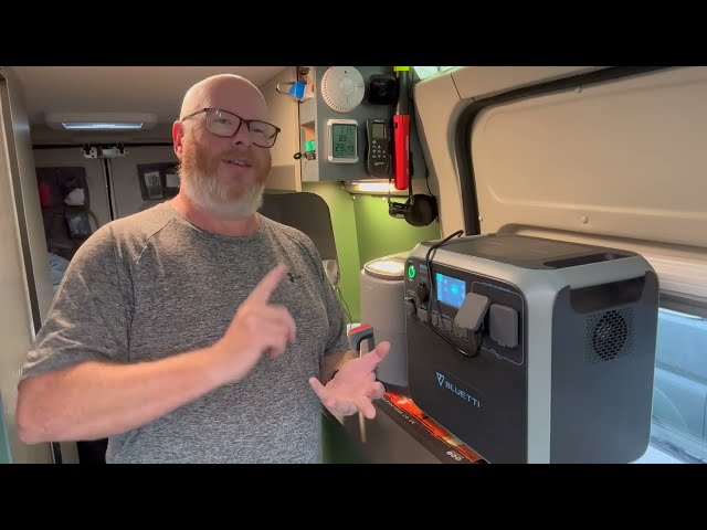Off Grid Cooking on Electric - VanTech Tuesday with the Bluetti AC200P & PV350 Solar Panel