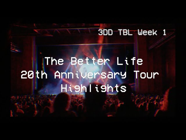 3 Doors Down - The Better Life 20th Anniversary Tour Highlights