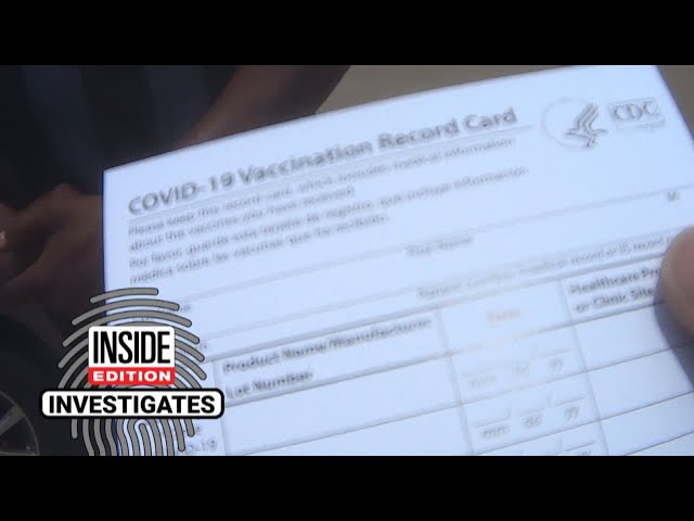 Tracking Down an Online Vaccine Card Seller