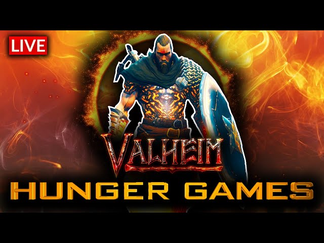 🔴 LIVE - Valheim HUNGER GAMES EVENT!