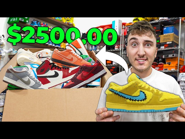 I Traded Grail Sneakers For A $2500 Mystery Box