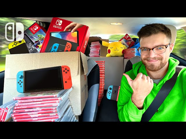 I Took a Nintendo Switch Collecting ROAD TRIP!