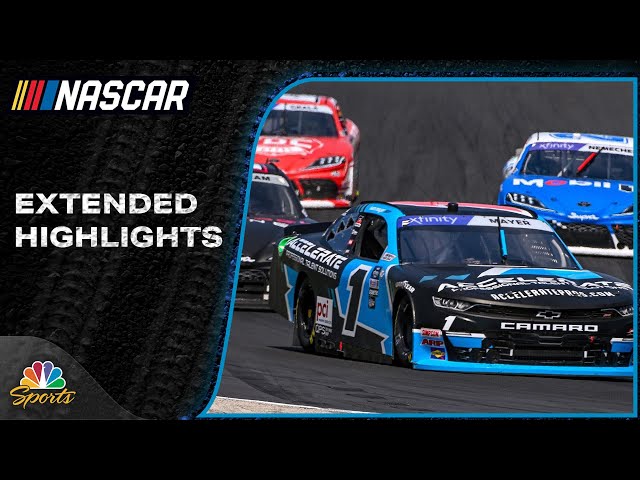 NASCAR Xfinity Series EXTENDED HIGHLIGHTS: Road America 180 | 7/29/23 | Motorsports on NBC