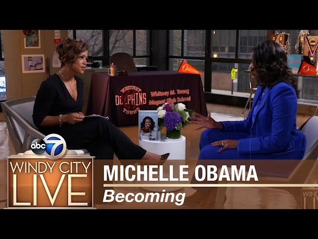 Michelle Obama discusses her new book "Becoming" - Part II