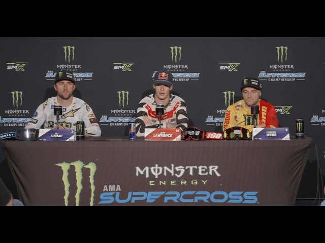 Monster Energy Supercross: Press Conference Round 14 - Nashville