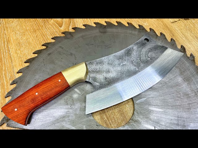 Making A Cleaver From A Saw Blade