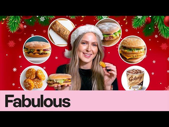 Trying McDonald's 2023 Christmas menu before anyone else - here's what we found 👀👉
