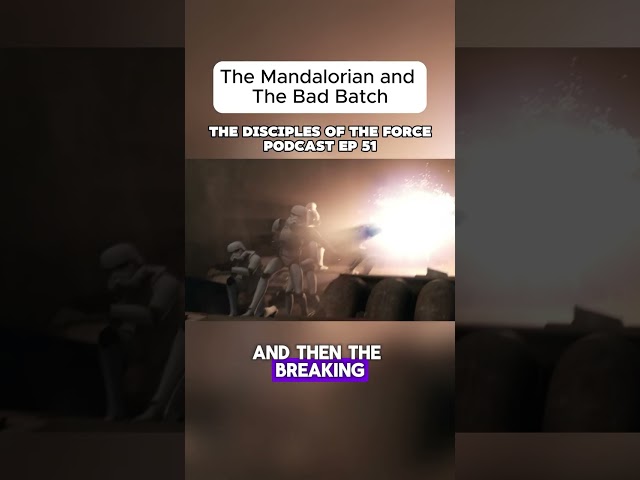 The Mandalorian and The Bad Batch #starwars #thebadbatch #themandalorian