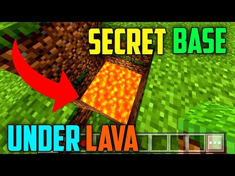 I Made a Secret Base Under the Lava !! | Minecraft Hindi Tutorial