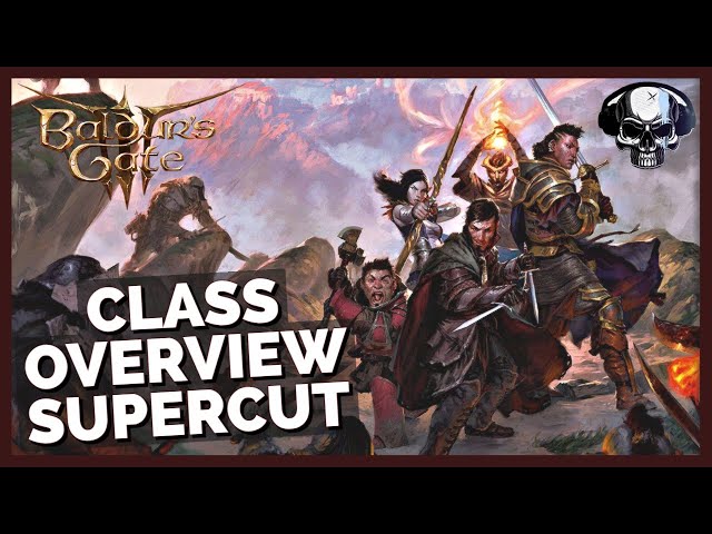 Baldur's Gate 3 - An Overview Of All Classes (Supercut)