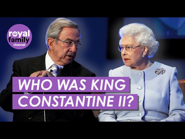 Who Was Prince William’s Godfather King Constantine II of Greece?