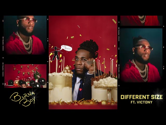 Burna Boy - Different Size feat. Victony [Official Audio]