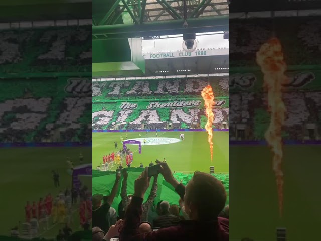 Celtic fans unveil Trophy Day tifo as Ange's champions 'stand on the shoulders of giants'