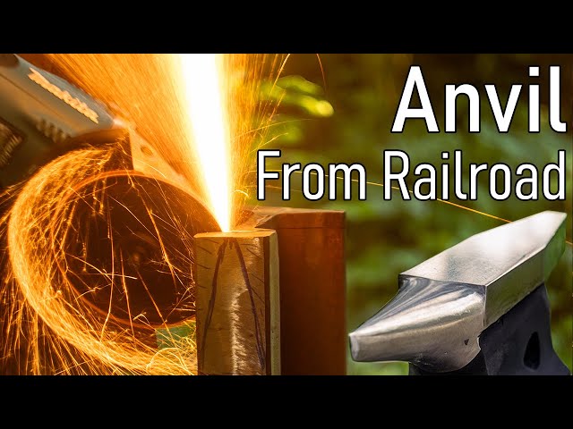 Making an Anvil from Railroad Track