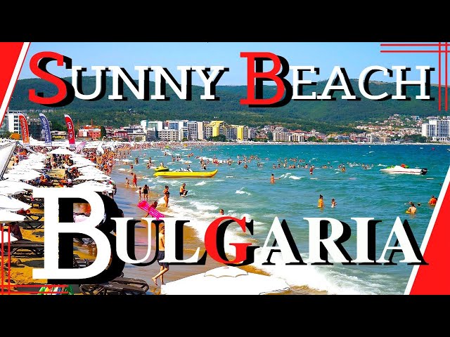 Sunny Beach Promenade Walk, Flower Street and Beach Walk | Bulgaria България