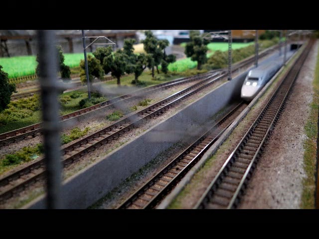 【SHORT】新幹線E1系Maxが地下車庫から出てくるだけの動画（Nゲージ）