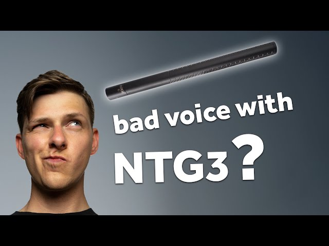 Why your voice SUCKS with Rode NTG3