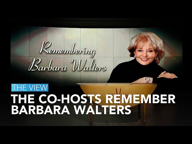 'The View' Co-Hosts Remember Barbara Walters | The View