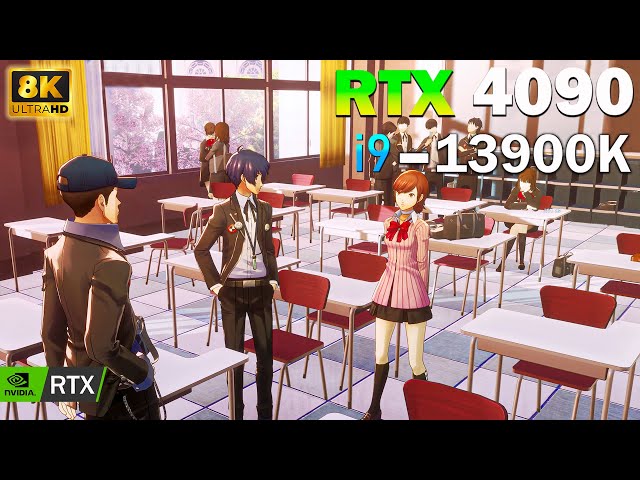 Persona 3 Reload | RTX 4090 24GB | 8K | Maxed Settings